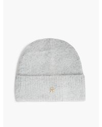 Tommy Hilfiger - Chic Beanie With Alpaca - Lyst