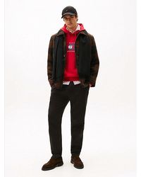 Tommy Hilfiger - Harlem Tapered Geplooide Broek Van Twill - Lyst