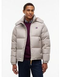 Tommy Hilfiger - Tommy Jeans Down Hooded Ripstop Alaska Puffer Jacket - Lyst