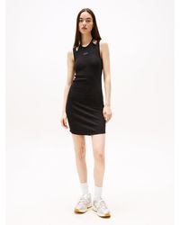 Tommy Hilfiger - Ribbed Bodycon Mini Dress - Lyst