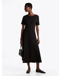 Tommy Hilfiger - Vestito Midi A Campana - Lyst