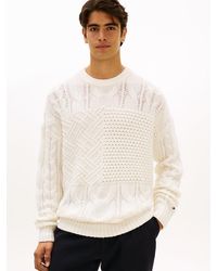 Tommy Hilfiger - Wool Blend Flag Knit Jumper - Lyst