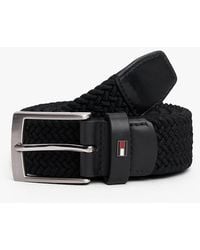Tommy Hilfiger - Cintura Elastica Con Fibbia Quadrata - Lyst