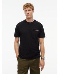 Tommy Hilfiger - Global Stripe Pocket Pique T-Shirt - Lyst