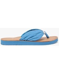 Tommy Hilfiger - Th Monogram Plaque Hemp Flip-Flops - Lyst
