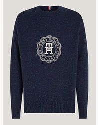 Tommy Hilfiger - Plus Oversized Fit Donegal-Pullover - Lyst