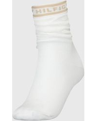 Tommy Hilfiger - 1-pack Logo Slouch Long Socks - Lyst