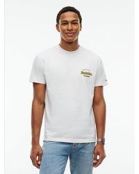 Tommy Hilfiger - Back Graphic Jersey Crew Neck T-Shirt - Lyst