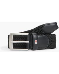 Tommy Hilfiger - Cintura Adan Con Cinghia Elastica Intrecciata - Lyst