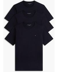 Tommy Hilfiger - 3-Pack Signature Jersey Lounge T-Shirts - Lyst