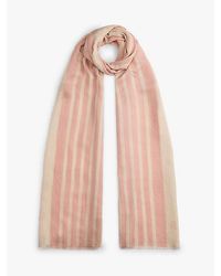 Tommy Hilfiger - Bufanda Rectangular Chic Con Monograma Th - Lyst