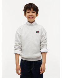 Tommy Hilfiger - Flag Logo Terry Sweatshirt - Lyst
