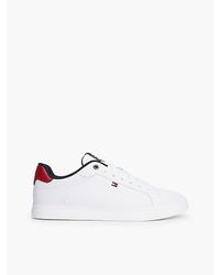 Tommy Hilfiger - Leather Low-Top Trainers - Lyst
