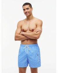 Tommy Hilfiger - Original Print Mid Length Swim Shorts - Lyst