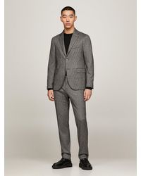 Tommy Hilfiger - Houndstooth Check Jersey Two Piece Suit - Lyst