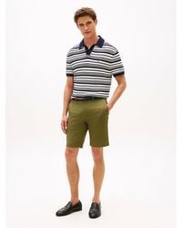 Tommy Hilfiger - Denton Straight Fit Belted Chino Shorts - Lyst