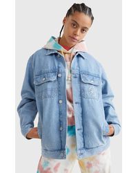 Tommy Hilfiger Jean and denim jackets for Women | Online Sale up to 50% off  | Lyst UK