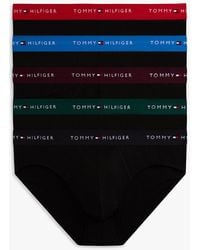 Tommy Hilfiger - 5 Pack Slip Signature Con Logo - Lyst