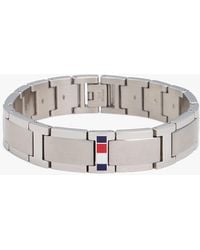 Tommy Hilfiger - Bracciale A Maglie Piatte - Lyst