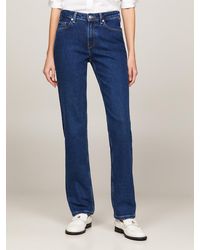 Tommy Hilfiger - Classics Mid Rise Straight Jeans - Lyst