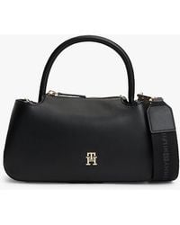 Tommy Hilfiger - Th Monogram Repeat Logo Satchel - Lyst