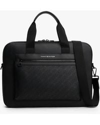 Tommy Hilfiger - Sacoche Pour Ordinateur Portable À Monogramme Th - Lyst