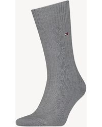 Tommy Hilfiger - 1-pack Classics Cable Knit Socks - Lyst