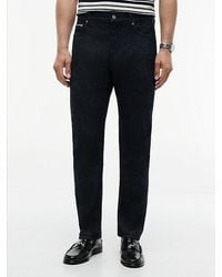 Tommy Hilfiger - New York Label Denton Slim Straight Selvedge Jeans - Lyst