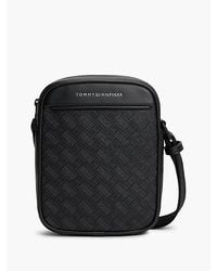 Tommy Hilfiger - Modern Textured Flag Crossbody Reporter Bag - Lyst
