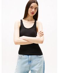 Tommy Hilfiger - Camiseta Sin Mangas Con Espalda Deportiva - Lyst