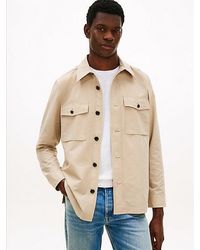 Tommy Hilfiger - New York Label Performance Air Dot Shirt Jacket - Lyst