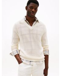 Tommy Hilfiger - Smart Casual V-neck Relaxed Jumper - Lyst
