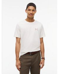 Tommy Hilfiger - Varsity Logo Embroidery Crew Neck T-Shirt - Lyst
