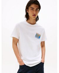 Tommy Hilfiger - Flag Logo Jersey Crew Neck T-shirt - Lyst