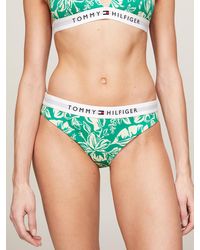 Tommy Hilfiger - Bas de bikini Original à motif floral - Lyst