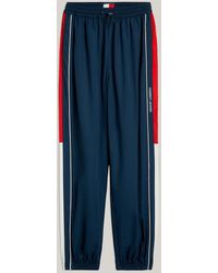 Tommy Hilfiger - Tommy Jeans International Games Colour-blocked Cuffed Joggers - Lyst