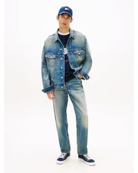 Tommy Hilfiger - Sonny Distressed Regular Tapered Leg Jeans - Lyst