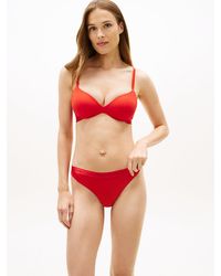 Tommy Hilfiger - Repeat Logo Non-Wired Push-Up Bra - Lyst