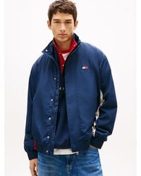 Tommy Hilfiger - Flag Badge Back Logo Water Repellent Jacket - Lyst