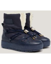 Tommy Hilfiger - Essential Warm Lined Cleat Snow Boots - Lyst