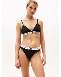 Tommy Hilfiger - Heritage Tonal Logo Thong - Lyst