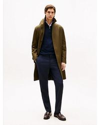 Tommy Hilfiger - Slim Fit Pantalon Van Wolmix - Lyst