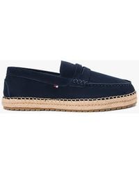Tommy Hilfiger - Suede Flexible Sole Espadrilles - Lyst
