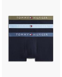 Tommy Hilfiger - 3 Pack Th Original Logo Waistband Trunks - Lyst