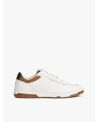 Tommy Hilfiger - Rutschhemmender Basketball-Sneaker Mit Leder - Lyst