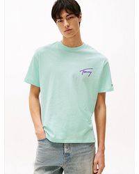Tommy Hilfiger - Relaxed Fit T-Shirt Met Logo Op De Achterkant - Lyst