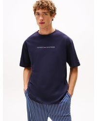 Tommy Hilfiger - Th Original Logo Relaxed Lounge T-shirt - Lyst