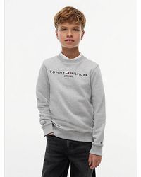 Tommy Hilfiger - Essential Logo Sweatshirt - Lyst