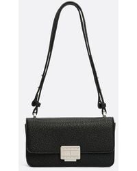Tommy Hilfiger - Borsa A Tracolla Con Finitura Zigrinata - Lyst