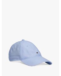 Tommy Hilfiger - Essential Cap Aus Leinen Mit Flag-Stickerei - Lyst